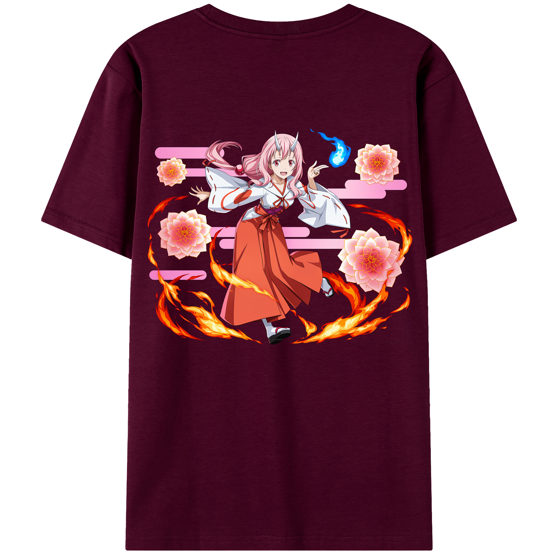 （画像用） 転スラ Regarding Reincarnated to Slime レディース半袖Tシャツ(バックプリント)